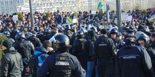 Fermierii din România protestează!