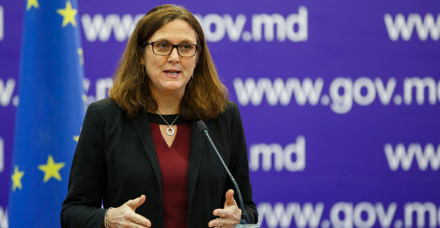 Cecilia Malmstrom: în urma implementării DCFTA s-a dublat exportul de vin moldovenesc în UE