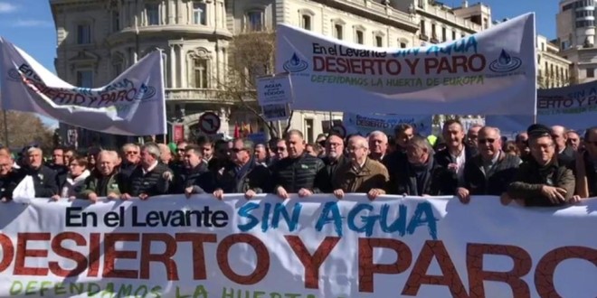 Proteste de amploare a fermierilor spanioli