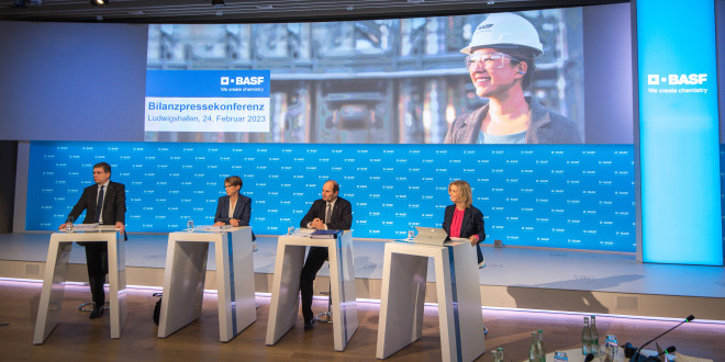 Grupul BASF a prezentat raportul financiar al anului 2022 cu o creștere a cifrei de afaceri până la 87,3 mlrd. euro