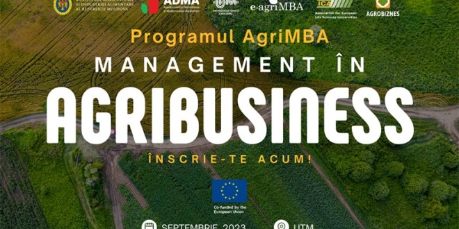 Încep înscrierile la noul program de formare continuă în agrobusiness din Republica Moldova – lansat de UTM, ADMA și MAIA